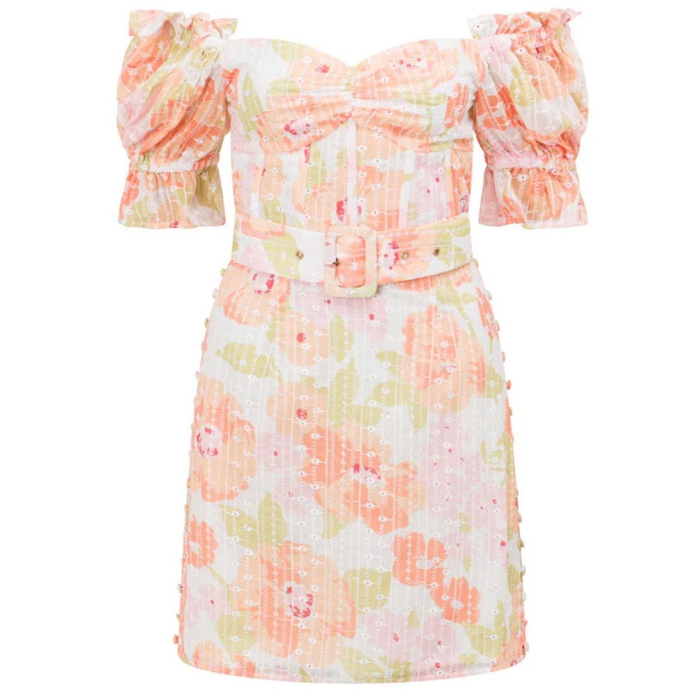 Sabo Skirt Genevive Corset Mini Dress with Belt